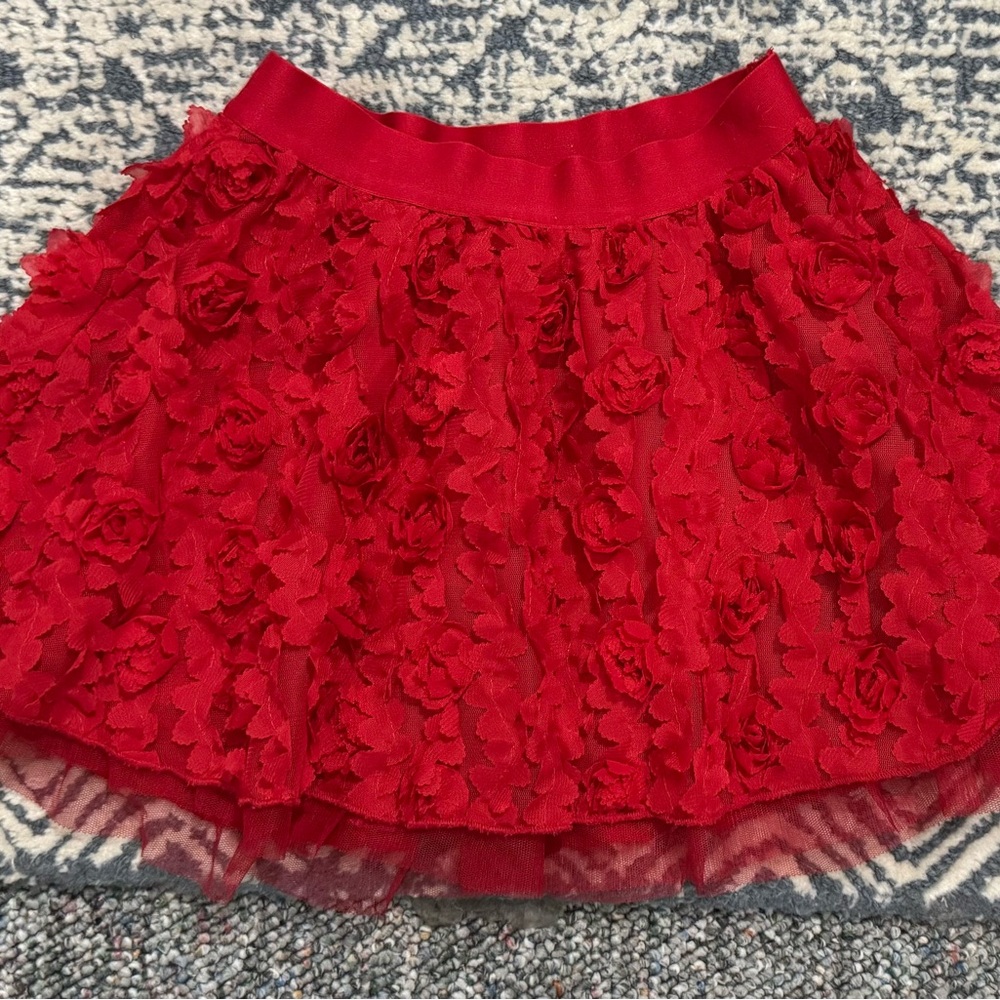 Gap kids 6/7 red akirt